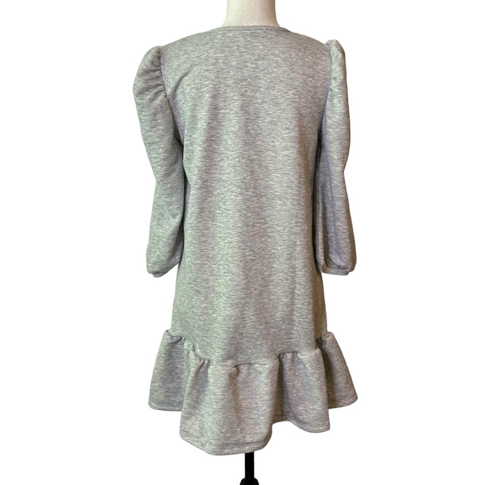 Emery Rose Classic Puff Sleeve Ruffle Hem Smock‎ Dress Women’s Sz Small NEW - Picture 5 of 8